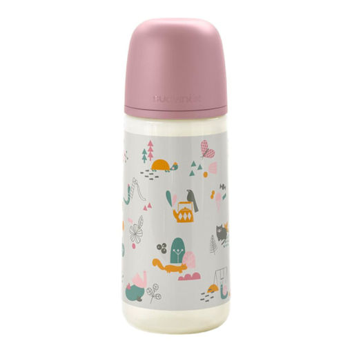 Picture of SUAVINEX 360ML BOTTLE A WALK IN THE PARK - PINK